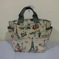 ราคา กระเป๋า Happy Time สีเหลืองลายหอไอเฟล (1407979587)