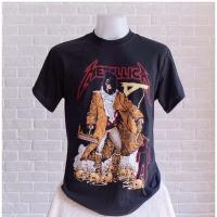 ราคา ใหม่ เสื้อวง Metallica ลิขสิทธิ์แท้ 100% หุ่นฟาง90s (5569293185)