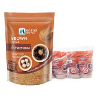 ราคา มิตรผล น้ำตาลทรายแดง 500 ก. x 4 (MITR PHOL Brown Sugar 500 g x 4) (45806012629)