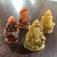 ราคา แกะสลักองค์พระพิฆเนศหยกพม่า สีน้ำผึ้ง แดง (20544606782)