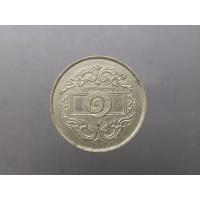 ราคา เหรียญ กาสิโน ชนิดราคา 1 บาท พ.ศ.2488 สภาพสวย (43653064733)