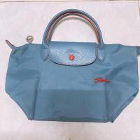 ราคา longchamp สีฟ้า มือสอง (45152825153)