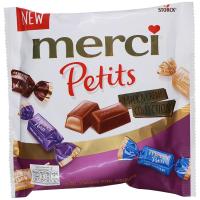 ราคา เมอร์ซี่เพอทิตส์มิลค์แอนด์ครีมคอลเลคชั่น 125ก Merci Petits Milk&Cream Collection 125g [หมายเลขบาร์โค้ด 4014400927399 ] (40780773428)
