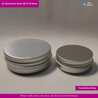 ราคา SILVER ALUMINIUM JAR 30gr & 60gr (57705168474)
