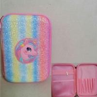 ราคา กล่องดินสอ EVA Smiggle 3D ลายด้านหน้านูนขึ้นมาค่ะ ลาย ม้าน้อย โพนี่ สีขาว (My Little Pony) ขนาด 6x8.5x1.5 นิ้ว (2367622609)