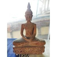 ราคา พระพุทรูป ปางสมาธิ หน้าตัก 5 นิ้ว เนื้อไม้แกะสลัก จมูกบิ่น (23236117910)