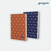 ราคา สมุดโน๊ตผ้าลายไทย ขนาด B6 Good Goods (23139315134)