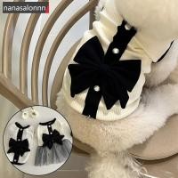 ราคา NNL XS-XL ชุดสุนัขสําหรับสุนัขขนาดเล็กฤดูร้อนลูกสุนัขเสื้อผ้าโบว์ลูกไม้ชุดสุนัขสีดําสีขาวชุดสุนัข (56702383764)