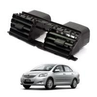 ราคา ช่องลมแอร์กลาง + กรอบ สีดำ โตโยต้า ยาริส เบลต้า วีออส XP90 SCP92 ZSP92 NCP90 Toyota Yaris Vios Belta 2007-2013 / 2550-56 (29362916678)