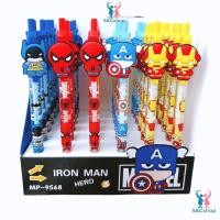 ราคา ดินสอกด Iron man 2B ปลายปากกาดินสอกด 0.5 มม. น่ารัก (แถมไส้ 1 กล่อง) (47256546786)