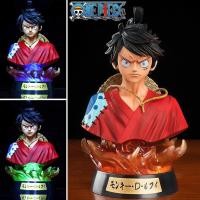 ราคา Figure ฟิกเกอร์ โมเดล One Piece วันพีซ เต็มพิกัดสลัดจอมลุย วันพีช Monkey D Luffy มังกี้ ดี ลูฟี่ Wano Kimono มนุษย์ยาง (8215632578)