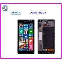 ราคา จอ Lcd.Nokia 730,735+ทัชสกรีน(Or)+กรอบ (14096896063)