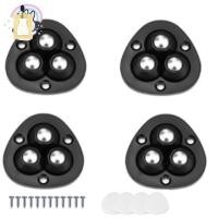 ราคา ล้อกาวไม่มีลูกกลิ้งเจาะ Universal Ball Bearings Heavy Duty เฟอร์นิเจอร์ล้อ ABS เหล็กคาร์บอนล้อหมุนชุดติดตั้ง (42964308091)