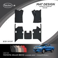 ราคา พรมปูพื้นรถยนต์เข้ารูปสำหรับ Toyota Hilux Revo รุ่น4 ประตู (เกียร์ออโต้) ปี 2015-2022 (12792086088)