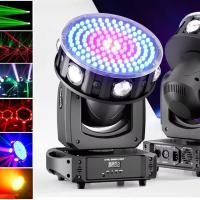 ราคา 150w LED Moving Head Light 6PCSx15W 4 in 1 LED RGB Effect Light DMX512 Beam ไฟสําหรับ KTV Party Disco Stage Light (24442859059)