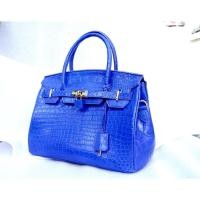 ราคา กระเป๋าถือผู้หญิง หนังจระเข้แท้ พร้อมสายสะพายหนังจระเข้ หนังท้อง เงางาม Crossbody กระเป๋าสะพาย (26189623787)