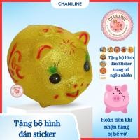 ราคา กระปุกออมสินกระปุกออมสินกระปุกออมสินโลหะสีทองขนาดเล็กน่ารักแนวนอนหลุม ชานีลีน (40475347518)