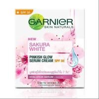 ราคา Garnier Sakura Glow Serum / Day / Night Cream. การ์นิเย่ ซากุระ ไวท์ บูสเตอร์ เซรั่ม / เดย์ / ไนท์ครีม 50 ml. (44004011407)