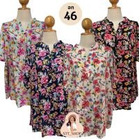ราคา STT_SHOP เสื้อสปันแขนสั้นอก 46 สงกรานต์ เสื้อสาวอวบ แฟชั่น ผ้าเนื้อนิ่ม (22234971376)
