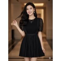 ราคา ชุดเซ็ต เสื้อแขนตุ๊กตา+จั๊มกระโปรง ผ้าเนื้อดี นุ่ม ใส่สบาย NN416 (48152154060)