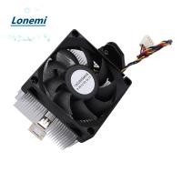 ราคา LONEMI CPU Cooler, 2200RPM พัดลมระบายความร้อน CPU สีดํา, พัดลมคอมพิวเตอร์พีซีคอมพิวเตอร์ 12V 22dBA ความเร็วสูง AMD CPU (52310285692)