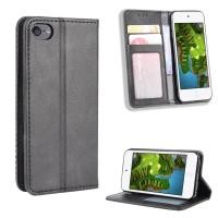 ราคา ปลอกสําหรับ iPod Touch 7 / 6 /5 Vintage Flip Cover สําหรับ iPod Touch7 กระเป๋าสตางค์แม่เหล็กกรณีหนัง PU กรณีผู้ถือบัตรขาตั้ง (27244439055)