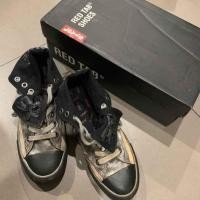 ราคา รองเท้าผ้าใบ Horse LEVI'S Womens Retro Indie Hi-Top Trainers B ของแท้ (25804815668)