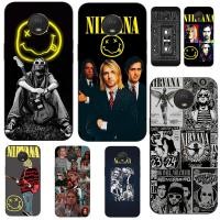ราคา สําหรับ Motorola Moto E4 PLUS เคสโทรศัพท์ซิลิโคนอ่อนนุ่มป้องกันสีดํา Tpu กรณี Nirvana Kurt Cobain (40980231950)