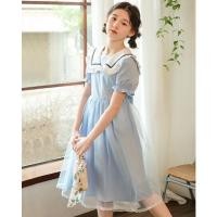 ราคา เดรสเกาหลี สีฟ้า พาสเทล / E73 / 620 (20506246496)