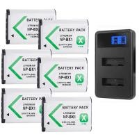 ราคา 1240mAh 3.6V NP-BX1 Battery Suitable for Sony RX100 H400 RX1R HX300 HX400 HX50 M6 M7 X3000R X3000 AS300 WX350 Camera Bat (28920889534)