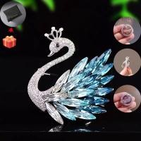 ราคา เครื่องประดับปักลายหงส์โทนสีคริสตัล สำหรับชุดสูทงานพิเศษและงานแต่งงาน (46008953295)