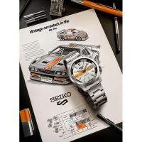 ราคา SEIKO 5 SPORTS VINTAGE CAR SPECIAL EDITION รุ่น SRPL49K, SRPL49 (28930608743)