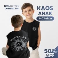 ราคา KATUN เสื้อกล้ามเด็กผ้าฝ้ายหวี Unisex 24s สําหรับเด็ก 1-7 ปี – Anti-Hot & Super สบาย (47858482648)