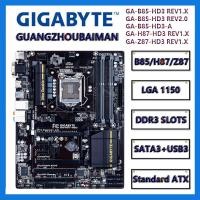 ราคา ใช้ Gigabyte GA-B85-HD3 GA-B85-HD3 R2.0 GA-B85-HD3-A B85 / GA-H87-HD3 H87 / GA-Z87-HD3 Z87 SATA DDR3 เมนบอร์ดเดสก์ท็อป 1150 เมนบอร์ด USB 3 (54557511249)