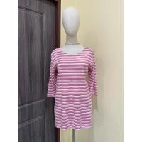 ราคา แตงโม เสื้อยืดตัวยาวสีชมพู (L) (24259717209)