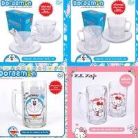 ราคา แก้วน้ำ การ์ตูน คิตตี้ โดเรมอน Kitty Doraemon ลิขสิทธิ์ ถูกต้อง (21788382137)