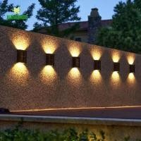 ราคา HANGROO YD36 ไฟโซล่าเซลล์ติดผนัง LED แสงเหลือง 2 ทิศทาง ไฟประดับตกแต่งสวน ติดกำแพงรั้วบ้าน กันน้ำ ใช้พลังงานแสงอาทิตย์ (17700636020)