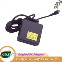 ราคา Original AC Adapter Charger สําหรับ TOSHIBA dynabook 20V 3.25A 65W TYPE-C PA5352U-1ACA PA5352E-1ACA PA-1650-98 แล็ปท็อปแหล่งจ่ายไฟ (51608054585)