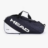 ราคา Head กระเป๋าเทนนิส Elite 9R Supercombi Tennis Bag | Black/White ( 283540 ) (20831008152)