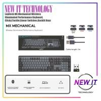 ราคา Logitech MX Mechanical Wireless Illuminated Performance Keyboard,Clicky|Tactile|Linear Switches,Backlit Keys,Bluetooth (48452284397)
