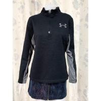 ราคา (SWY468) เสื้อสเวตเชิ้ต half zip แบรนด์ UNDER ARMOUR ไซส์ SM อก 38“ ⭐️มือสองค่ะ⭐️ (28925487924)