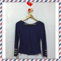 ราคา ⛩เสื้อยืดจากญี่ปุ่น คอปาดเล็กน้อยเรียบหรู มีสไตล์ เนื้อผ้านุ่มดีใส่สบาย (931682722)