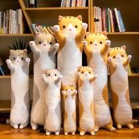 ราคา ของเล่นตุ๊กตาแมวหมอนยาวเตียงนอนนุ่มพิเศษใหญ่ แร็กดอลล์ เบาะเตียงของขวัญวันเกิดหญิง (52108567212)