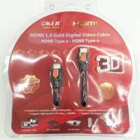 ราคา OKER HDMI 20M สายทองแดง 24K/V1.4 M/M ยาว 20เมตร HD406 (970552534)