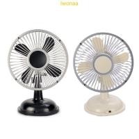 ราคา Iwo 5 7 พัดลมตั้งโต๊ะวินเทจ พัดลมตั้งโต๊ะ USB Powered 2-Speed สําหรับการใช้งานทุกวัน (46458417043)