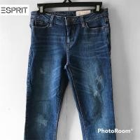 ราคา กางเกงยีนส์ESPRITเอว26 เอวต่ำผู้หญิง กางเกงมือสองy2k (20500403410)