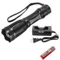 ราคา ไฟฉาย Ultrafire รุ่น E6 12W 1800Lm CREE XM-T6 LED Zoom (63963546)