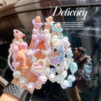 ราคา GANTUNGAN TR HP Strap l Bag Charm l 3D Ribbon HP Hanger with Love Puzzle Crystal Premium (29878972807)