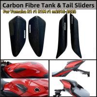 ราคา 100%Carbon Fibre Tank & Tail Sliders for Yamaha R1 R1M 2015-2023 (57752374166)