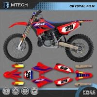 ราคา DSMTECH Motorcycle Graphics Decals Stickers kits For YAMAHA YZ125 YZ250 YZ 125 250 2015-2021 YZ250X (40928937443)